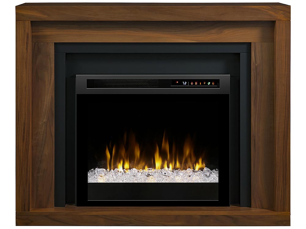 Dimplex Anthony Electric Fireplace Mantel With Glass - GDS28G8-1942WL