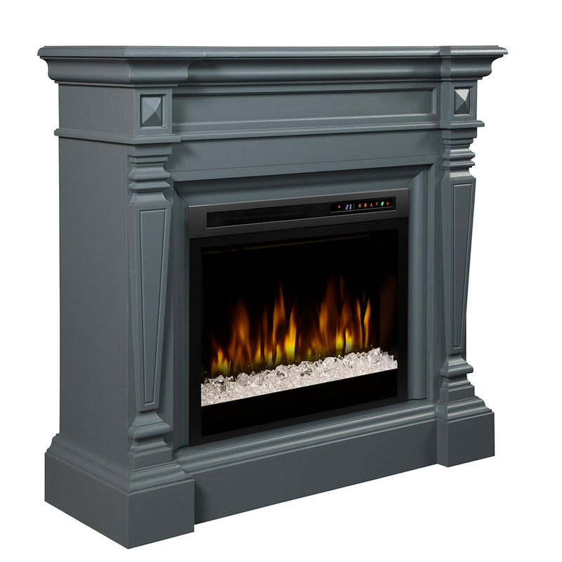 Dimplex Heather Electric Fireplace Mantel With Glass Ember Bed - GDS28G8-1941WE