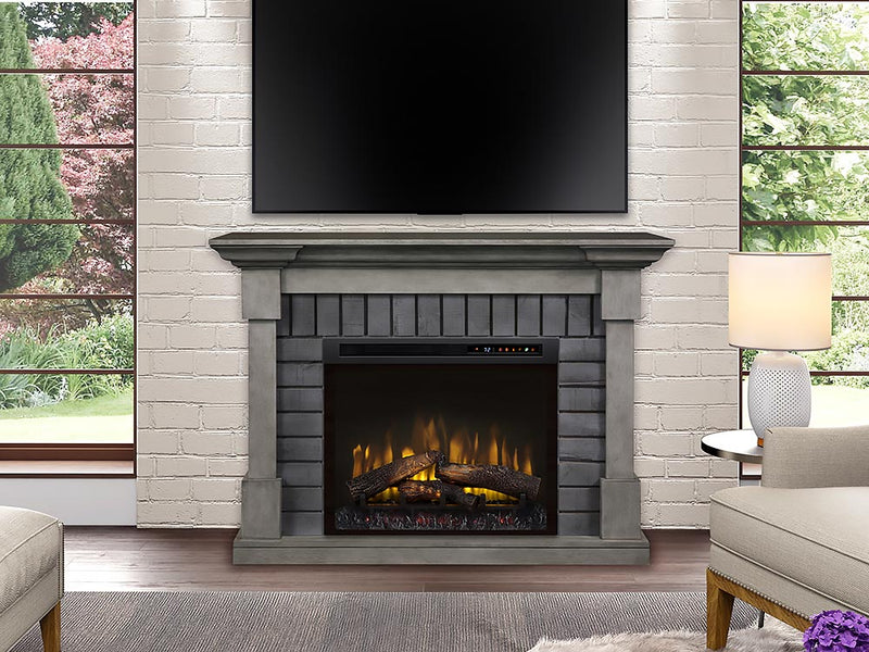 Dimplex Royce Electric Fireplace Mantel With Logs - GDS28L8-1924SK