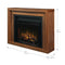 Dimplex Anthony Electric Fireplace Mantel With Logs - GDS28L8-1942WL