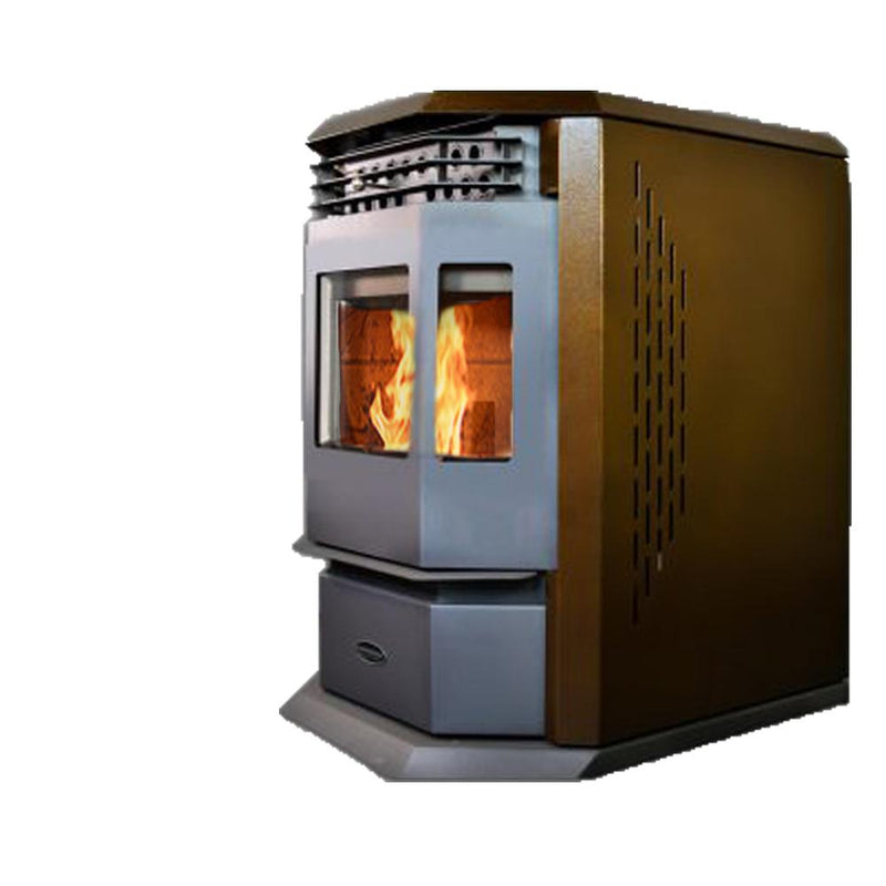 ComfortBilt HP22 Pellet Stove Golden Brown