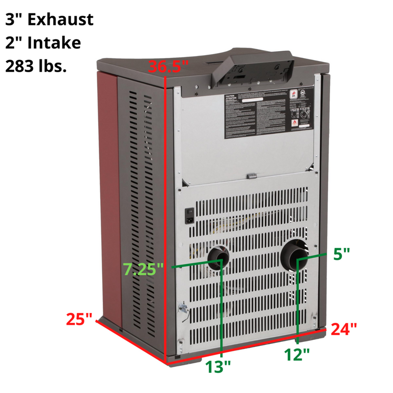 ComfortBilt HP22-N Pellet Stove Brown