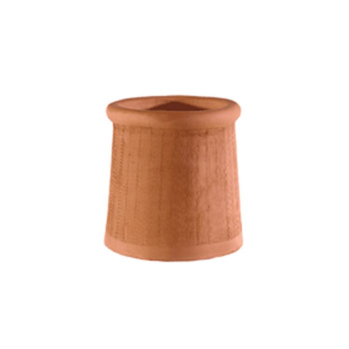 Mason Lite Hampton XL26-Brushed Finish Architectural Clay Pots For Mason Lite Firebox