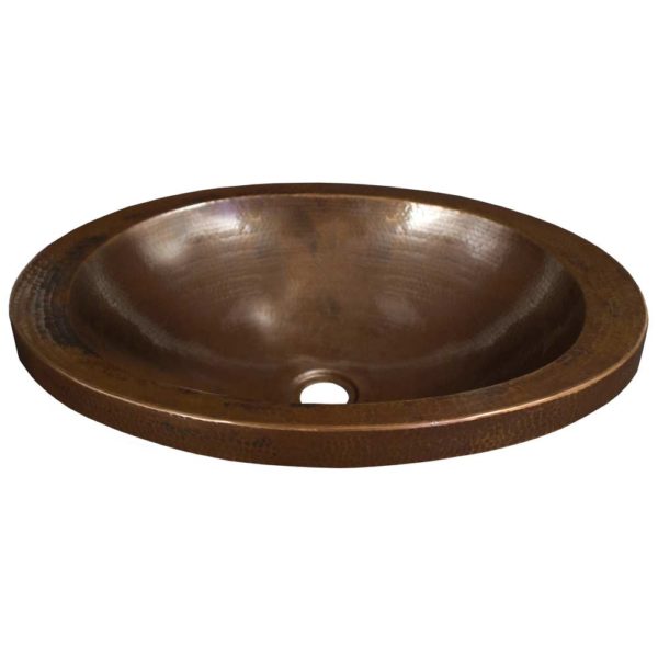 Native Trails Hibiscus Hand Hammered Bathroom Sink