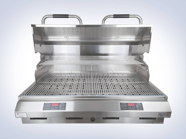 ElectriChef 48 Inch Diamond Dual Control Marine Built-In Outdoor Electric Grill - 8800-EC-1056-IM-D-48