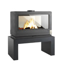 Invicta Aaron 36" Cast Iron Wood Burning Stove