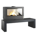 Invicta Aaron 36" Cast Iron Wood Burning Stove