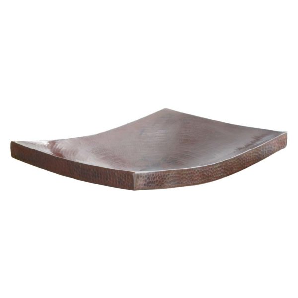 Native Trails 20-Inch Kohani Hand Hammered Curved Vessel Sink