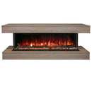 Modern Flames Coastal Sand Finish LPM-4416 Premium Wall Mounted Cabinet | WMC-44LPM-CS