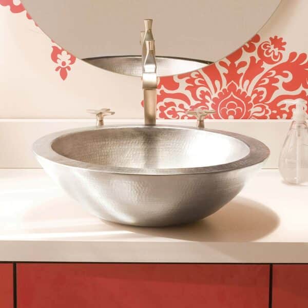 Native Trails Laguna Hand Hammered Vessel Bathroom Sink