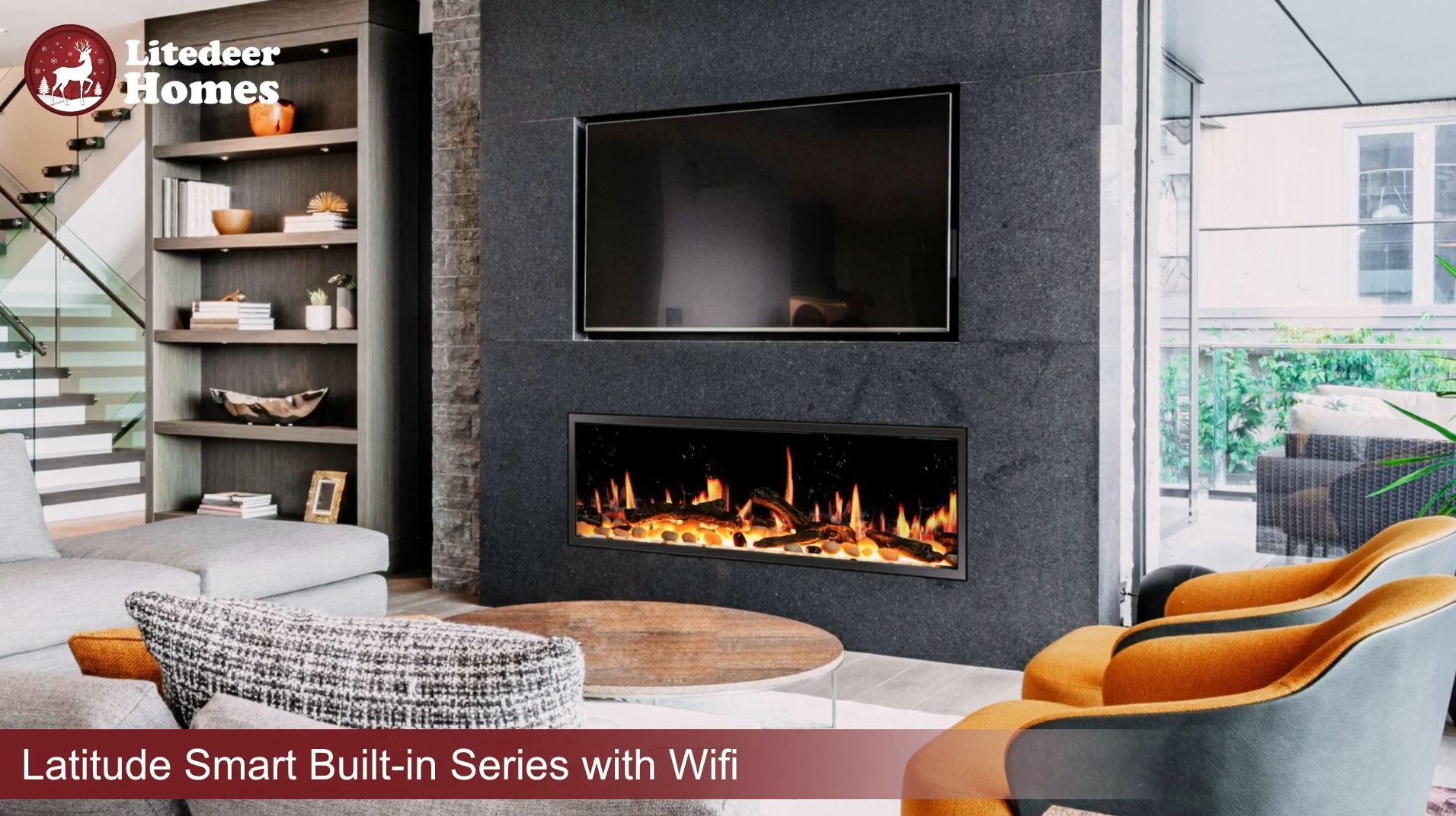 Litedeer Fireplace - Design & Manufacturer Smart Electric Fireplace Warm You