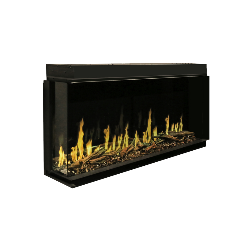 Modern Flames Orion Multi 60" Virtual Fireplace | Recessed Mount | Single Or Multi-Sided | OR60-MULTI