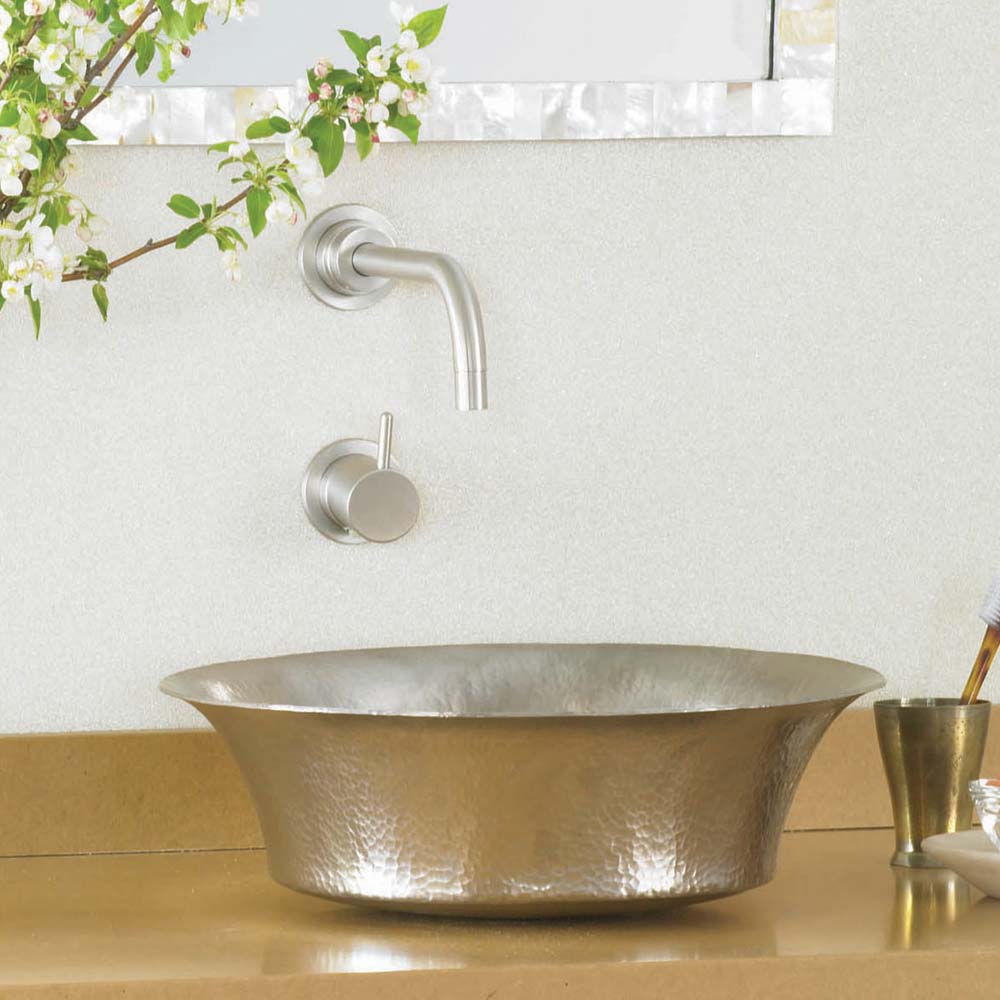 Native Trails Maestro Bajo Hand Hammered Vessel Bathroom Sink