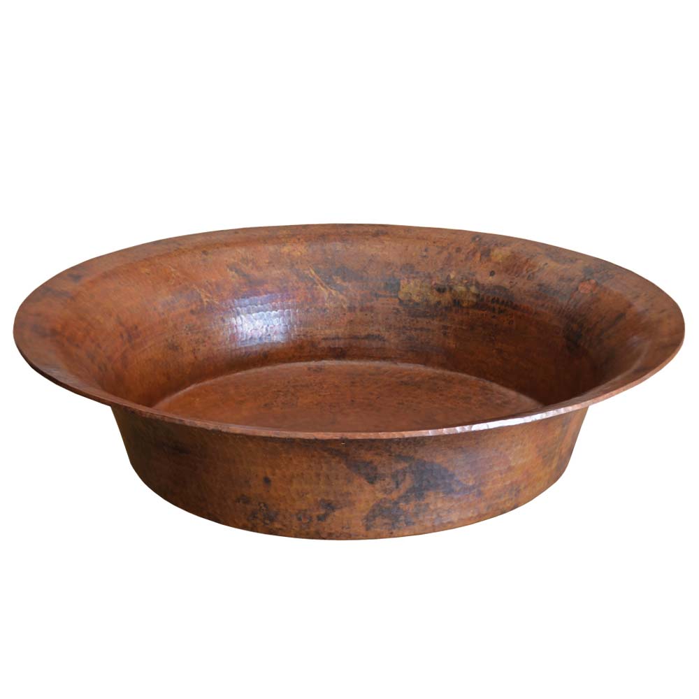 Native Trails Maestro Bajo Hand Hammered Vessel Bathroom Sink