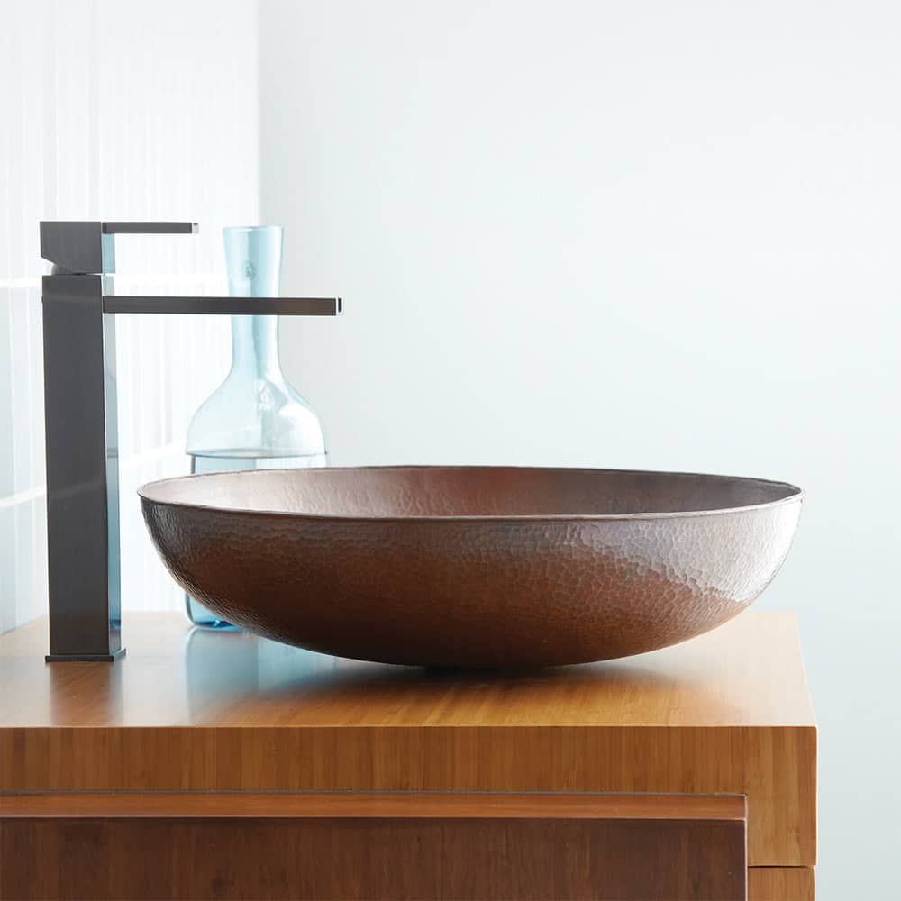 Native Trails Maestro Sonata Hammered Vessel Bathroom Sink