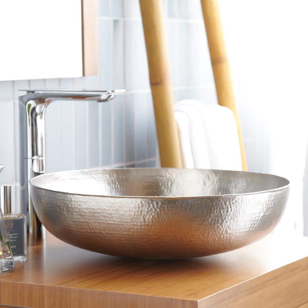 Native Trails Maestro Sonata Hammered Vessel Bathroom Sink