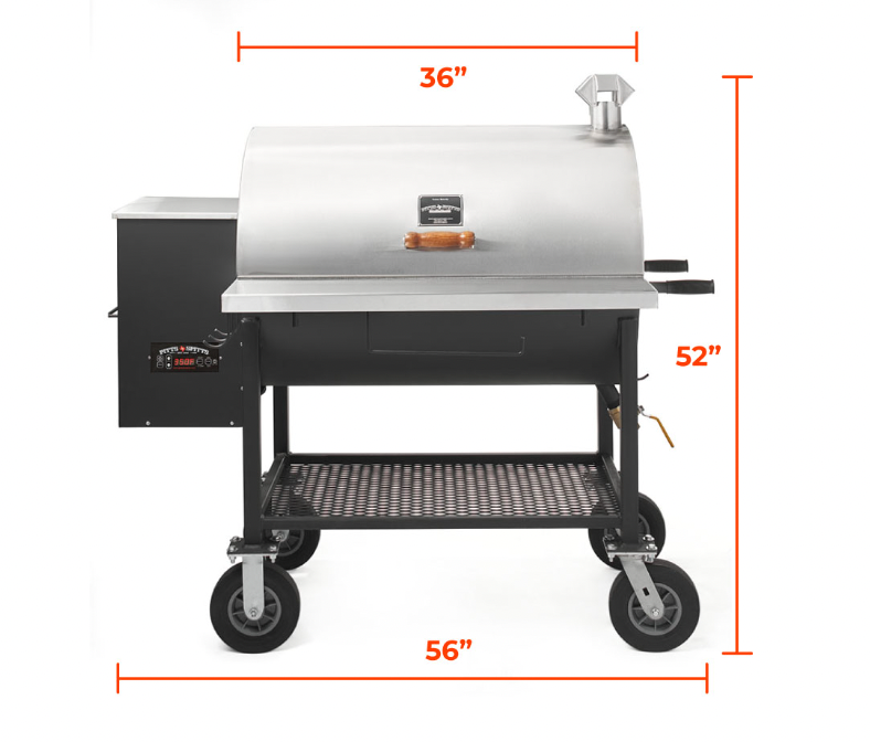 Pitts and Spitts Maverick 1250 Wood Pellet Grill