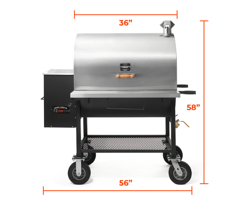 Pitts and Spitts Maverick 2000 Wood Pellet Grill