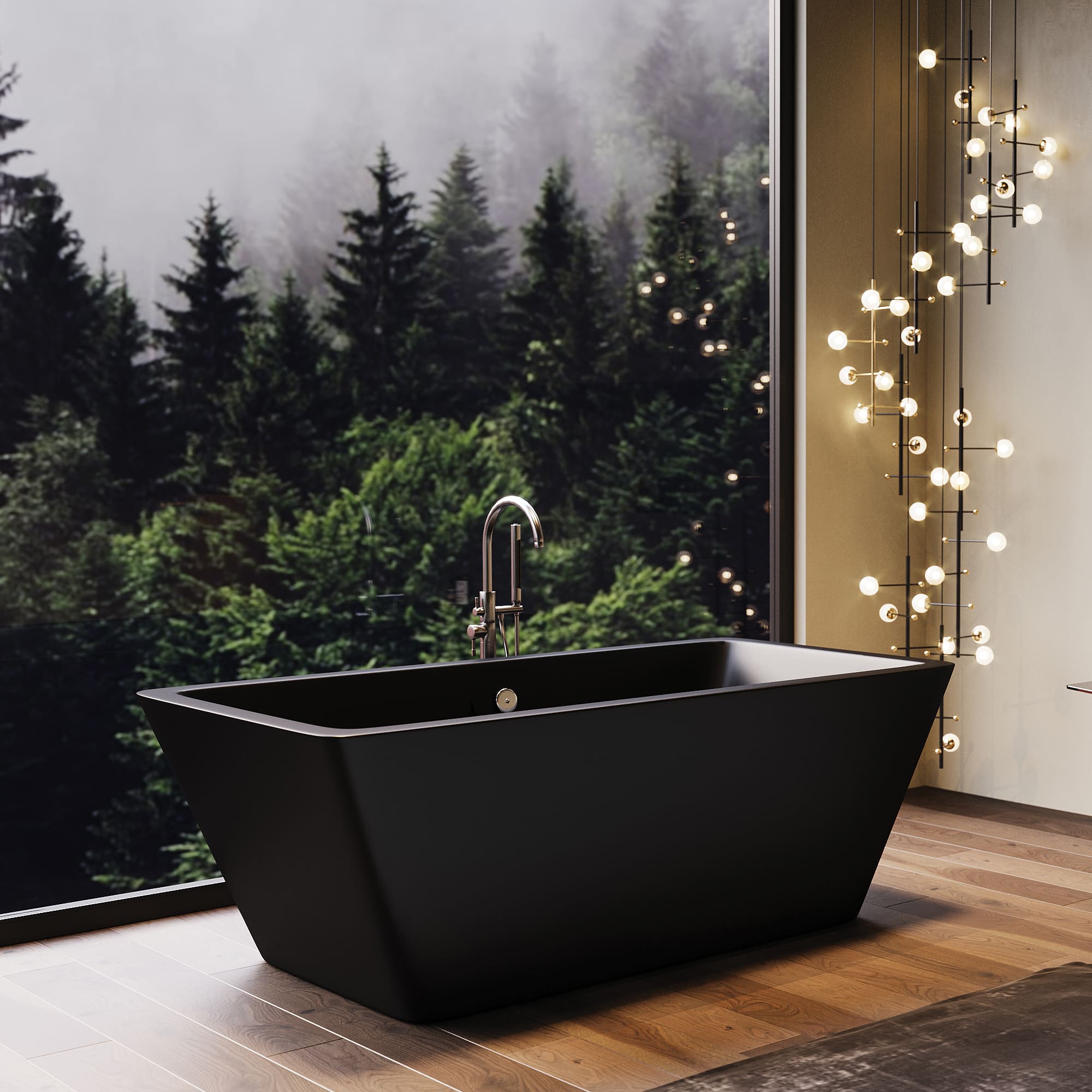 Native Trails Mendocino Nativestone Freestanding Soaking Tub