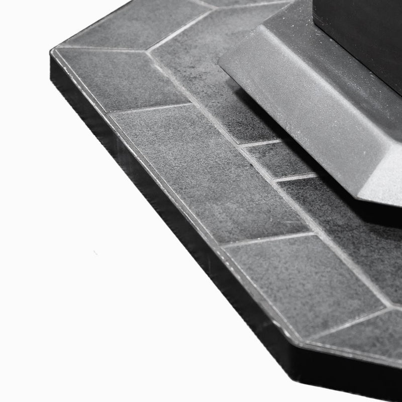 ComfortBilt Mill Black Flatwall Hearth Pad