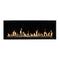 Modern Flames Orion Slim 60" Virtual Fireplace | Built-In Or Wall Mounted | Single Sided | OR60-SLIM