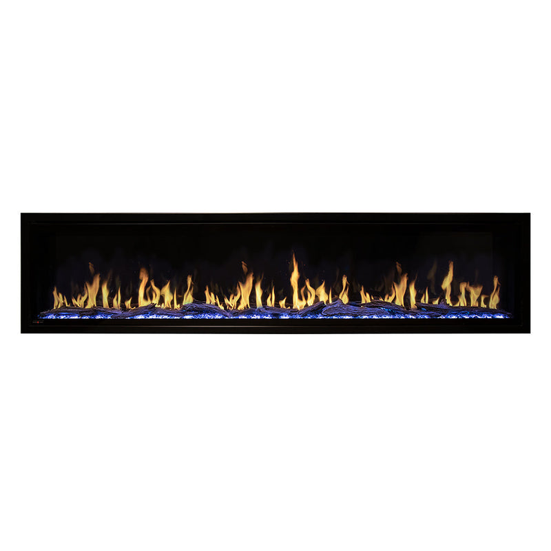 Modern Flames Orion Slim 100" Virtual Fireplace | Built-In Or Wall Mounted | Single Sided | OR100-SLIM