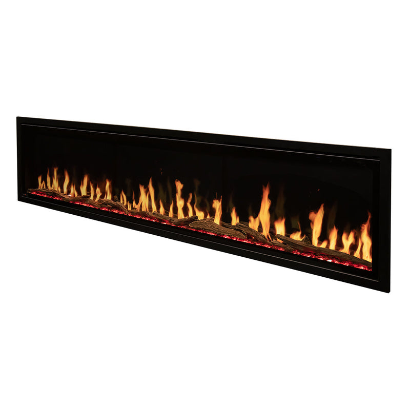 Modern Flames Orion Slim 100" Virtual Fireplace | Built-In Or Wall Mounted | Single Sided | OR100-SLIM