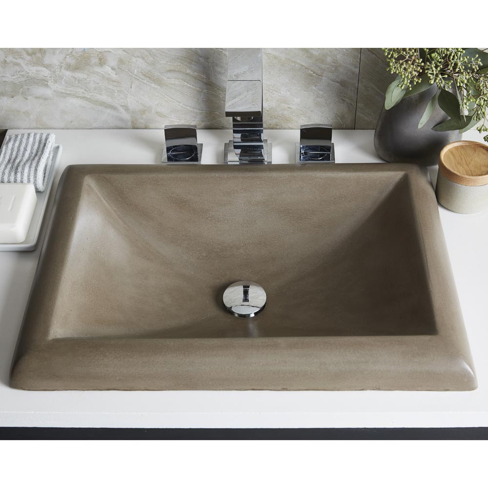 Native Trails Montecito NativeStone Concrete Bathroom Sink