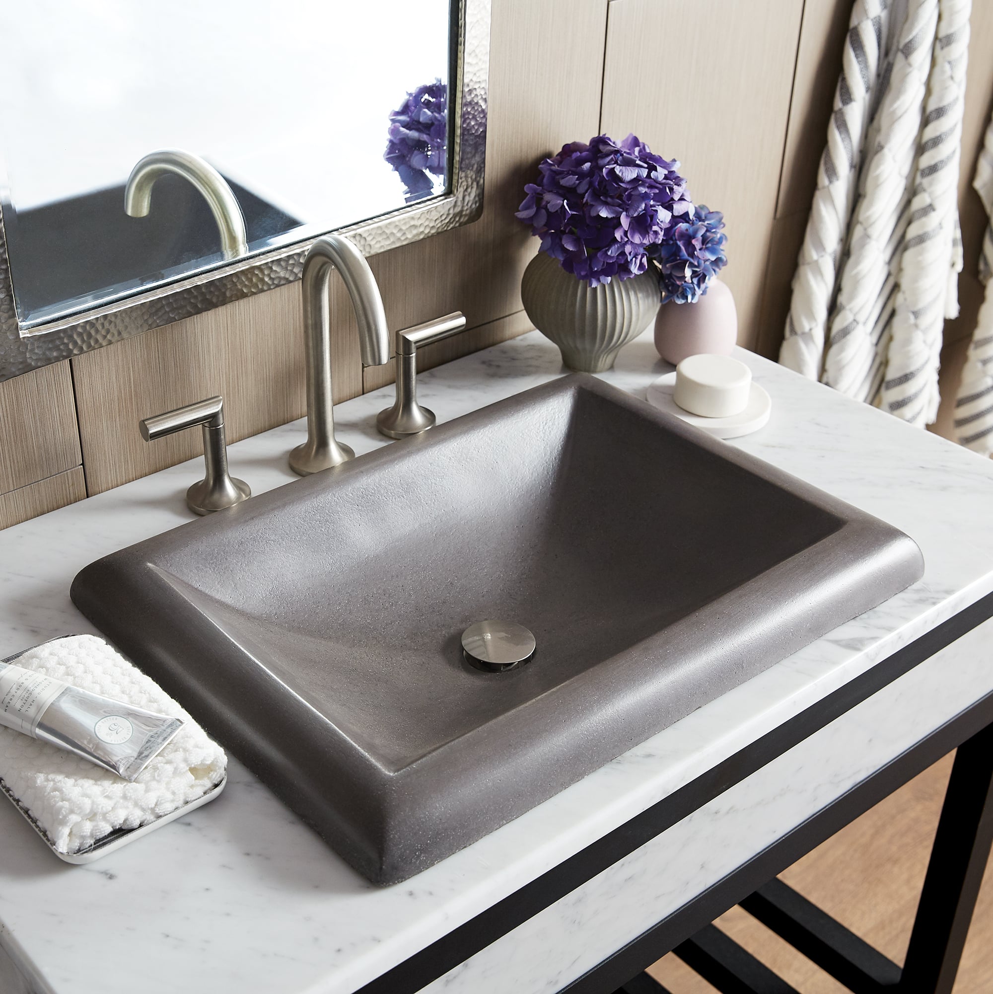 Native Trails Montecito NativeStone Concrete Bathroom Sink