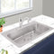 Nantucket Madaket 33" Stainless Steel Kitchen Sink, 18 Gauge, NS3322-8