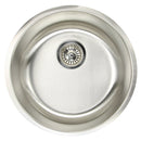 Nantucket Quidnet 18" Round 304 Stainless Steel Bar/Prep Sink with Accessories, NS37