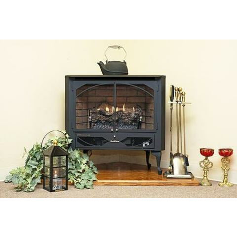 Buck Stove Model 384 Vent-Free Gas Stove NV 3844NAT-DOORS