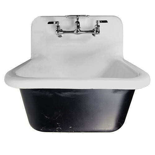 Nantucket 22 inch Cast Iron Wallmount Utility Sink CI-2218WNRG