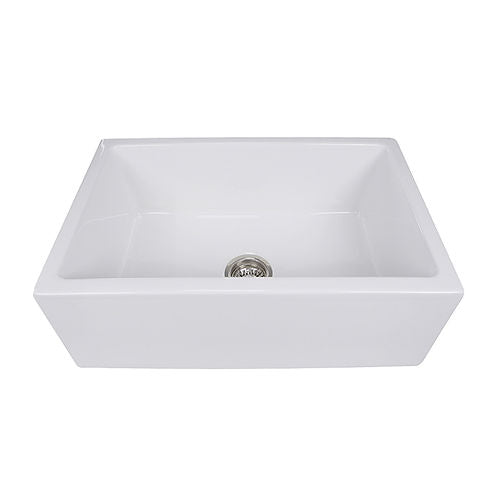 Nantucket 24 Inch Farmhouse Apron Fireclay Sink Chatham-24