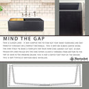 Nantucket 30" Granite Composite Reversible Farmhouse Kitchen Sink with Accessory Pack PR3020-APS-BR