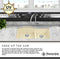 Nantucket 30" Granite Composite Reversible Farmhouse Kitchen Sink with Accessory Pack PR3020-APS-BR