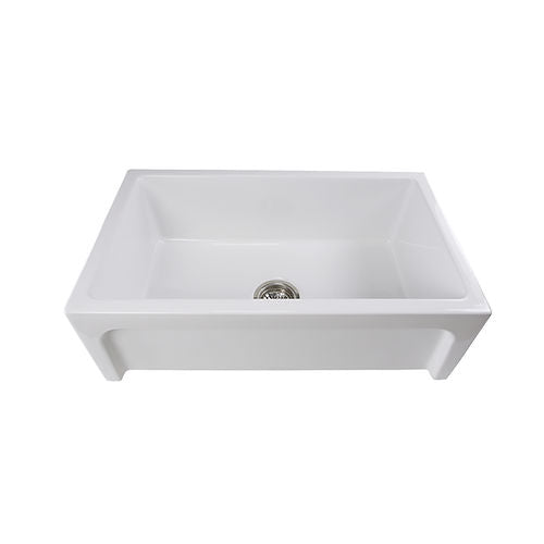 Nantucket 30 Inch Italian Farmhouse Fireclay Sink Chatham-30