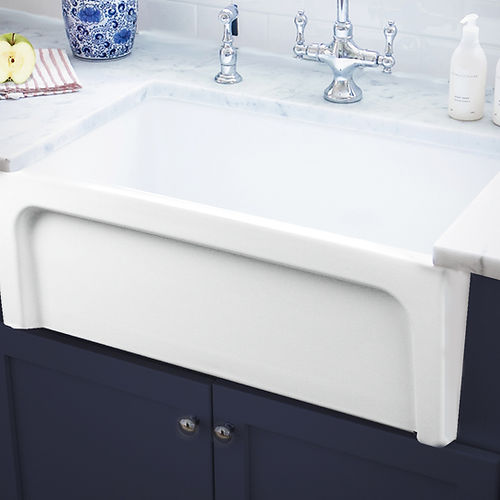 Nantucket 30 Inch Italian Farmhouse Fireclay Sink Chatham-30