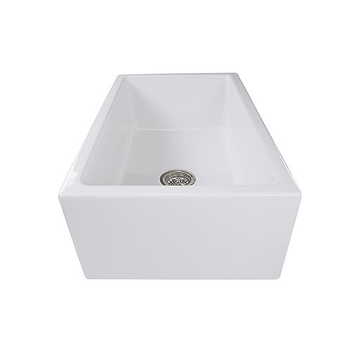 Nantucket 30 Inch Italian Farmhouse Fireclay Sink Chatham-30