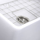 Nantucket 30 Inch White Fireclay Farmhouse Kitchen Sink T-FCFS30