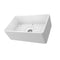 Nantucket 30 Inch White Fireclay Farmhouse Kitchen Sink T-FCFS30