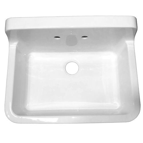 Nantucket 30 inch High Density Ceramic Utility/Laundry/Bar/Kitchen Sink NS-CS3020