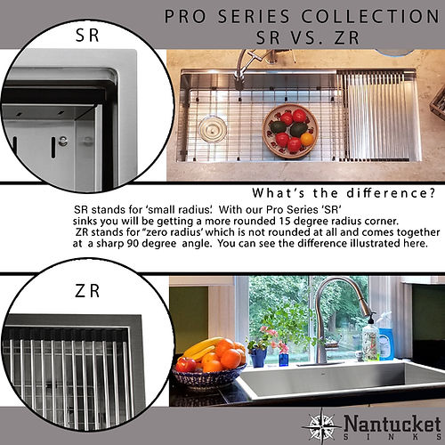 Nantucket 32 Inch Large Rectangle Single Bowl Undermount Small Radius Corners Stainless Steel Reversible Kitchen Sink with Offset Drain  SR3218-OSD