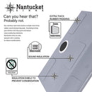 Nantucket 32 Inch Large Rectangle Single Bowl Undermount Small Radius Corners Stainless Steel Reversible Kitchen Sink with Offset Drain  SR3218-OSD