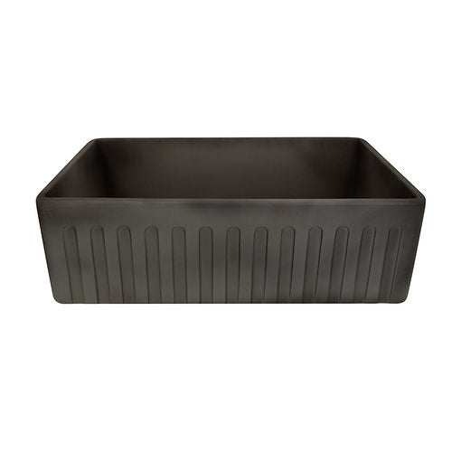 Nantucket 33-Inch Farmhouse Fireclay Sink FCFS3320S-Concrete