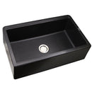 Nantucket 33" Granite Composite Reversible Farmhouse Kitchen Sink PR-FHPS3320BL