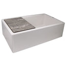 Nantucket 33" Granite Composite Reversible Farmhouse Kitchen Sink PR-FHPS3320W