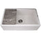 Nantucket 33" Granite Composite Reversible Farmhouse Kitchen Sink PR-FHPS3320W