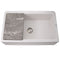 Nantucket 33" Granite Composite Reversible Farmhouse Kitchen Sink PR-FHPS3320W