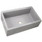 Nantucket 33" Granite Composite Reversible Farmhouse Kitchen Sink PR-FHPS3320GR